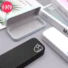 Nova Caixa Simples de Metal Quadrada de Alta Qualidade Estilo Coreano Anti-Pressão para Óculos Caixa de Armazenamento de Óculos Fabricante Atacado Caixa para Óculos de Miopia