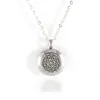 Collar de Acero Inoxidable Aromaterapia Aceite Esencial Abrir 20mm Colgante Difusor Pareja Cadena Larga para Suéter