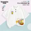 001 Camiseta de Algodón de Manga Corta para Niños Nuevo Dibujo Animado Top de Verano para Niñas