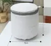 Saco Dobrável para Lavar Sutiã com Estrutura de Suporte, Saco de Lavagem de Roupas Íntimas de Malha Anti-Deformação para Máquina de Lavar