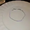 Pulsera Calada de Rombo de Circonita Transfronteriza Europea y Americana, Joyería de Mano Exquisita de Lujo Ligero de Alta Gama, Personalidad, Banda para la Mano, Temperamento, Versátil para Mujeres