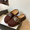 Sandalias Birkenstock de Suela Gruesa de Venta Caliente para Mujer, Uso en Exteriores, Nuevo de Venta Caliente 2026, Versátiles de Celebridad de Internet para Personas Bajas, Zapatos de Una Sola Hebilla
