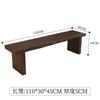 Mesa de centro de tábuas largas de madeira maciça e combinação de cadeiras mesa de centro simples moderna mesa de centro mesa mesa de conferência mesa de centro grande escrivaninha de escritório