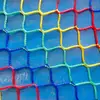 Rede Colorida Sem Nós Direto do Fabricante Original, Rede de Proteção para Prevenção de Quedas em Varandas e Escadas, Rede Decorativa de Cerca para Uso Doméstico