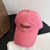 Moda de Primavera y Otoño Personalidad Letras de Moda Casual Todo Combinable Gorra Parasol 2025 Nueva Gorra de Béisbol de Copa Suave para Niños