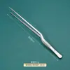 Pinça de Aço Inoxidável 304 Anti-Iodóforo Pinça Médica em Formato de Pistola Ferramentas para Arte do Chá e Jardinagem Aquática Pinça Espessada 403