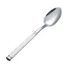 Juego de Cuchillo, Tenedor y Cuchara de Acero Inoxidable Transfronterizo con Mango de Columna Romana, Cuchillo para Bistec, Tenedor de Cena, Cuchara de Postre, Vajilla Occidental de Alta Calidad para Hoteles