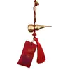 Bolsa de la suerte de alta calidad calabaza de cobre bendición pequeño regalo Colgante sachet para espejo retrovisor de coche Sachet de dinero Wudi colgante de calabaza