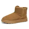 Botas de Neve Masculinas de Cano Médio Outono e Inverno 2025 Botas Quentes da Moda Sapatos Casuais Masculinos para Exterior Botas de Neve Esportivas para Homens