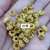 Linterna de anillo caliente multicolor hebilla de piña pulsera tejida a mano accesorios de cuerda nudo de hilo dorado joyería pequeña al por mayor
