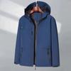 Jaqueta Outdoor Logo Personalizado À Prova de Vento Impermeável Quente Grupo Mensageiro Roupas de Trabalho Roupa de Montanhismo Outdoor Montanhismo