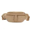 Nova Coleção Primavera e Verão 2025 Veludo Simples Moda Cor Sólida Casual Esportivo Bolsa de Ombro Transversal Bolsa de Cintura Bolsa de Peito para Mulheres
