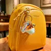 Chaveiro Criativo Desenho de Linha Preenchido com Óleo Série Cachorrinho Pingente para Bolsa de Casal Chaveiro de Carro Presente Atacado