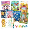 Cross-border Coloring book livro de colorir cartoon livro de imagens animal aniversário dinossauro crianças livro de colorir terno