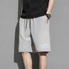 Shorts Verão Masculino Seda Gelo Cool Outer Wear Calças Moda Marca de Secagem Rápida Calças de Basquete Soltas Calças Esportivas Casuais Masculinas