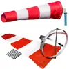 Vientosilla Industrial Hemisférica de Acero Inoxidable Vientosilla Bandera de Viento Veleta Meteorológica Indicador de Dirección del Viento