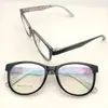 Óculos Danyang Venda Direta Estilo Coreano Armação Preta Grande em Tr90 para Homens e Mulheres Lentes Transparentes Lisas Armação para Olhos com Efeito Emagrecedor para Homens