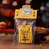 Popular Talismán para Gatos y Perros de Xiaohongshu Mascota Linda Control Mascotas Enseñar Templo Xiyuan Gato Tarjeta Creativa Exquisita Postal Pegatina para Teléfono Móvil
