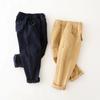 Calças casuais dos meninos Bebê Primavera e Outono Calças Roupas Infantis Venda por atacado Crianças Emenda Grande Bolso Calças Cor Sólida Moda