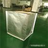 Suministro de fabricantes equipo de máquina de papel de aluminio cubierta de vacío bolsa tridimensional grande de papel de aluminio antioxidante bolsa cuadrada de vacío antiestática