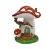 Suprimentos para Pátio Casa de Cogumelo ao Ar Livre Ornamentos de Resina Jardim Decoração de Gramado de Jardim Estátua de Rochoso Artesanato de Paisagismo