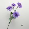 Artificial 4-cabeça dalihua salão de casamento conjunto arranjo de flores acessórios de decoração para casa pano de seda flor falsa estrada flor de chumbo linha buquê