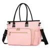 Bolsa de Tote de Gran Capacidad, Bolso Cruzado para Viajes Diarios para Mujer, Bolso de Mano con Separación Seco y Húmedo, Bolsa para Mamá, Personalización Transfronteriza