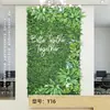 Pared Vegetal Simulada, Pared de Plantas Verdes, Accesorios de Decoración de Fondo de Césped para Exteriores y Interiores