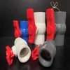 Válvula de Bola de PVC Interruptor de Válvula Válvula de Bola de Inserción Recta de Rosca Interna de PVC Válvula de Agua de 4 Puntos Tubería de Agua de Plástico Válvula de Tubería de Suministro de Agua 6