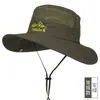 Nuevo Sombrero de Sol de Secado Rápido 2026 para Hombres, Sombrero de Sol para Pesca al Aire Libre con Ala Ancha, Protección Solar, Sombrero Personalizado de Fábrica de Exportación