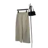 ¡Pantalones casuales con un ambiente relajado y casual! Pantalones de trabajo de pierna ancha, transpirables, ligeros, sencillos, de algodón Tencel lavado para mujer
