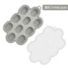 Juego de Vajilla Musical para Alimentación de Bebés y Madres, Caja para Comida Complementaria, Artefacto Musical para Frutas Complementarias de Bebé