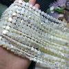 Colgante de borla con forma de horquilla de concha de seda plateada con forma de hoja de amor de cinco estrellas y perla natural, hecho a mano, concha de luz de luna