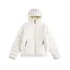 Jaqueta acolchoada leve com capuz 90% pluma de pato branca para homens, cor sólida, à prova de frio de inverno, quente, casual, peça de outer wear versátil para casais