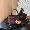 Bolso Mate Vintage 2026 Otoño/Invierno Nuevo Versátil Bolso Cruzado para Mujer Bolso de Mano de Moda Súper Popular Bolso Tote Pequeño