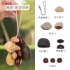 Kit de Materiales para Carrillón de Viento de Cáscara de Fruta Natural DIY Campana Hecha a Mano Colgante Creativo para Bolsa Regalo Accesorios de Sanación del Bosque