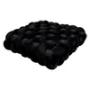 Almofada Quadrada Tecida para Assento de Escritório, Almofada Decorativa para Bay Window, Travesseiro de Pelúcia com Elastano para Encosto de Sofá