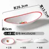 Vajilla de melamina Xiangyuan, plato comercial retro, plato de olla caliente para restaurante, plato de sopa de porcelana de imitación, plato frío de forma especial