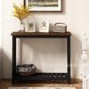 Mesa de pasillo de madera maciza, mesa de estilo chino, mesa de tiras para sala de estar, moderna, simple, estante de pared, mesa de pasillo estrecha con tiras pequeñas