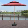 Sombrilla de Exterior, Sombrilla de Poste Recto, Sombrilla de Columna Central, Sombrilla para Patio Exterior, Sombrilla de Playa para Ocio, Sombrilla de Jardín, Sombrilla Impermeable
