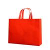 Bolso hecho a medida bolsa de compras de protección ambiental bolsa de publicidad para ropa logo hecho a medida recubrimiento spot prensado en caliente bolsa no tejida