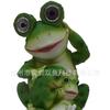 Decorações de sapo externas de resina pingente de resina interno ornamentos decorativos de resina para mesa ornamentos de sapo podem ser personalizados
