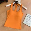 Nuevo top de tirantes sexy sin espalda, dulce y picante, versátil, con almohadillas en el pecho y escote cuadrado, lencería para mujer, directo del fabricante
