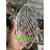 Lâmpada de Cristal de Luxo Leve Acessórios de Vidro Peças Coleção Peças de Vidro em Formato de Floco de Neve Sala de Estar Sala de Jantar Quarto Acessórios de Iluminação