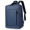 Mochila de Negócios Masculina, Simples, de Grande Capacidade, Mochila para Computador Multifuncional, Bolsa de Viagem Portátil de Múltiplas Camadas para Viagens de Negócios de Curta Distância