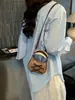 Bolsa de Mão Nova de Bolinhas Verão 2026 Exquisite Bolsa Transversal de Renda com Laço Estilo Menina Atacado Bolsa Feminina