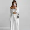 Conjunto de Pijama de Tres Piezas de Manga Larga y Pantalón Largo de Lencería Transfronteriza Europeo y Americano Otoño 2025 Nuevo Pijama Elástico Ropa de Casa de Comercio Exterior