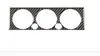 Adecuado para Toyota Corolla 14-18 tira de manija de puerta de fibra de carbono accesorios de modificación interior