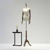 Mannequins de Vitrine para Loja de Roupas, Meio Corpo Feminino para Vestido de Noiva, Suporte de Exibição, Mannequim Feminino de Corpo Inteiro, Prateleira