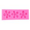 Universal Small Flower Collection Múltiplas Flores Silicone Fondant Molde Chocolate Seco Ritmo Decoração do Bolo